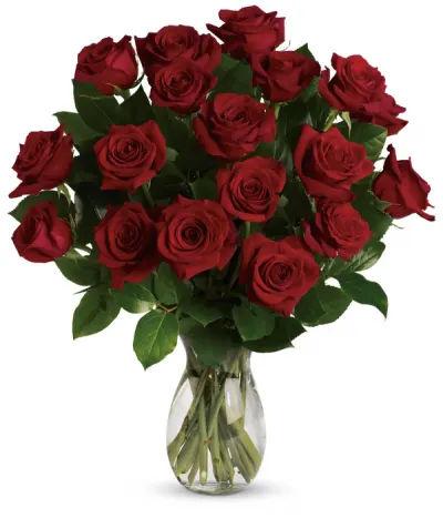 18 Red Roses Bouquet